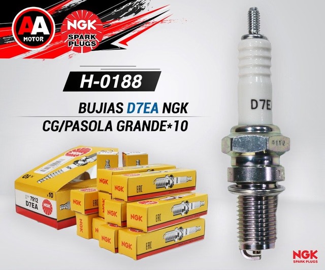 BUJIAS D7EA NGK CG/PASOLA GRANDE*10 H-0188