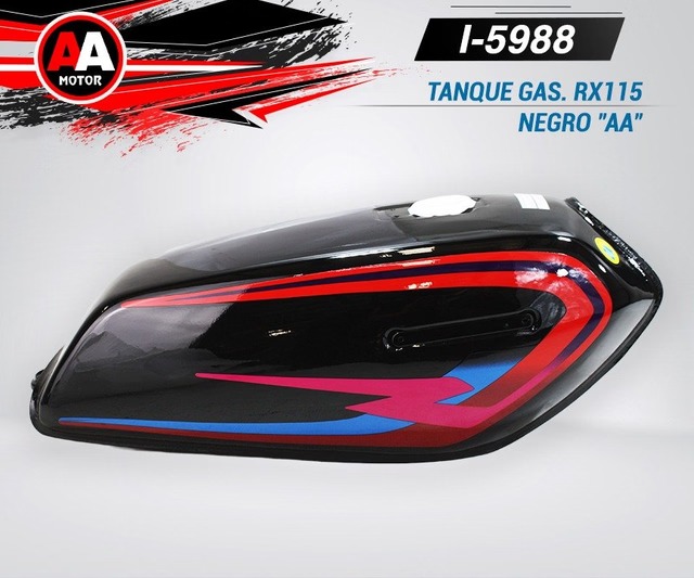 TANQUE GAS RX.115 NEGRO "AA" I-5988