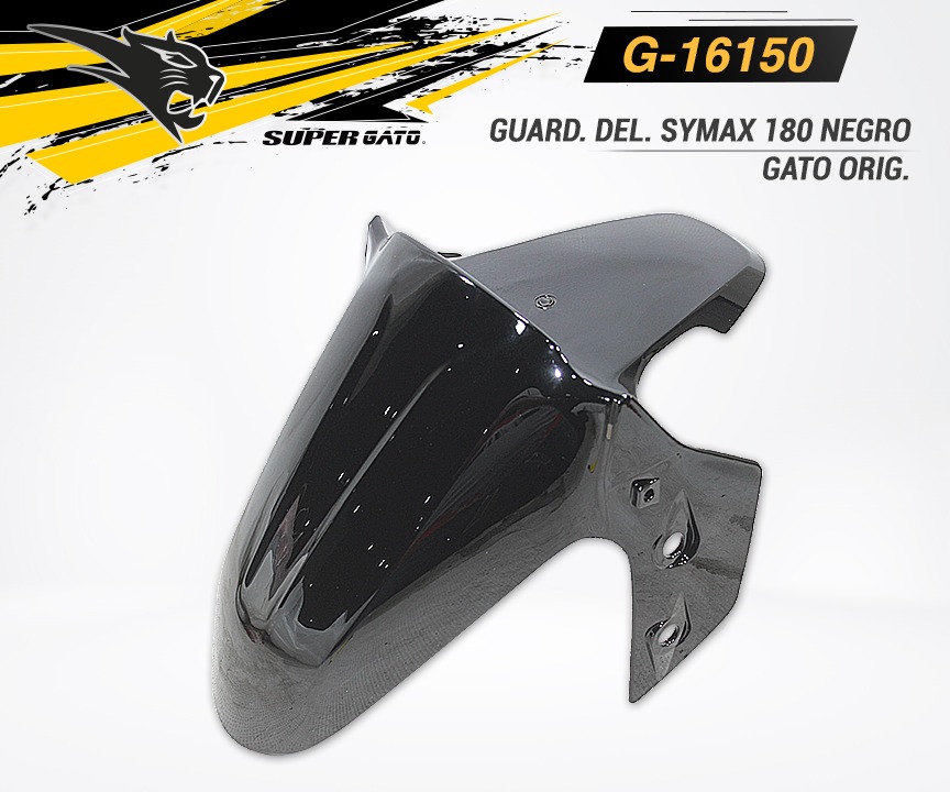 Guardafango Delantero SYMAX 180 Negro Gato Original G-16150