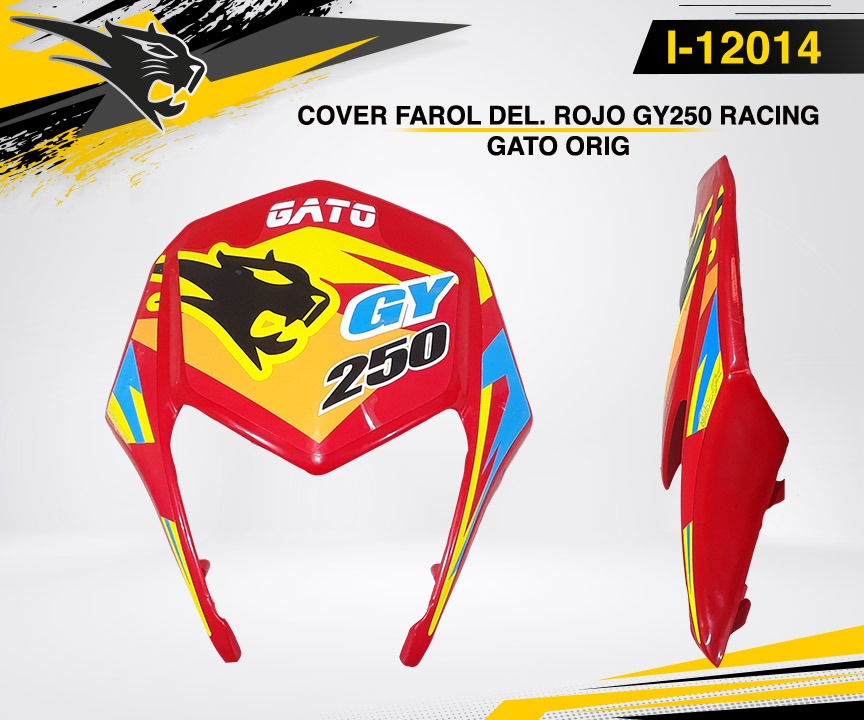 Cover de Farol Delantero Rojo GY250 Racing Gato Original I-12014